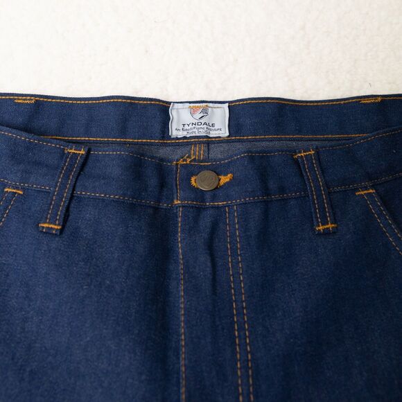 Tyndale Flame Resistant Blue Jeans NFPA 2112 Cal 15 Cat 2 Men's Sz 44x32 NWT - Picture 3 of 16